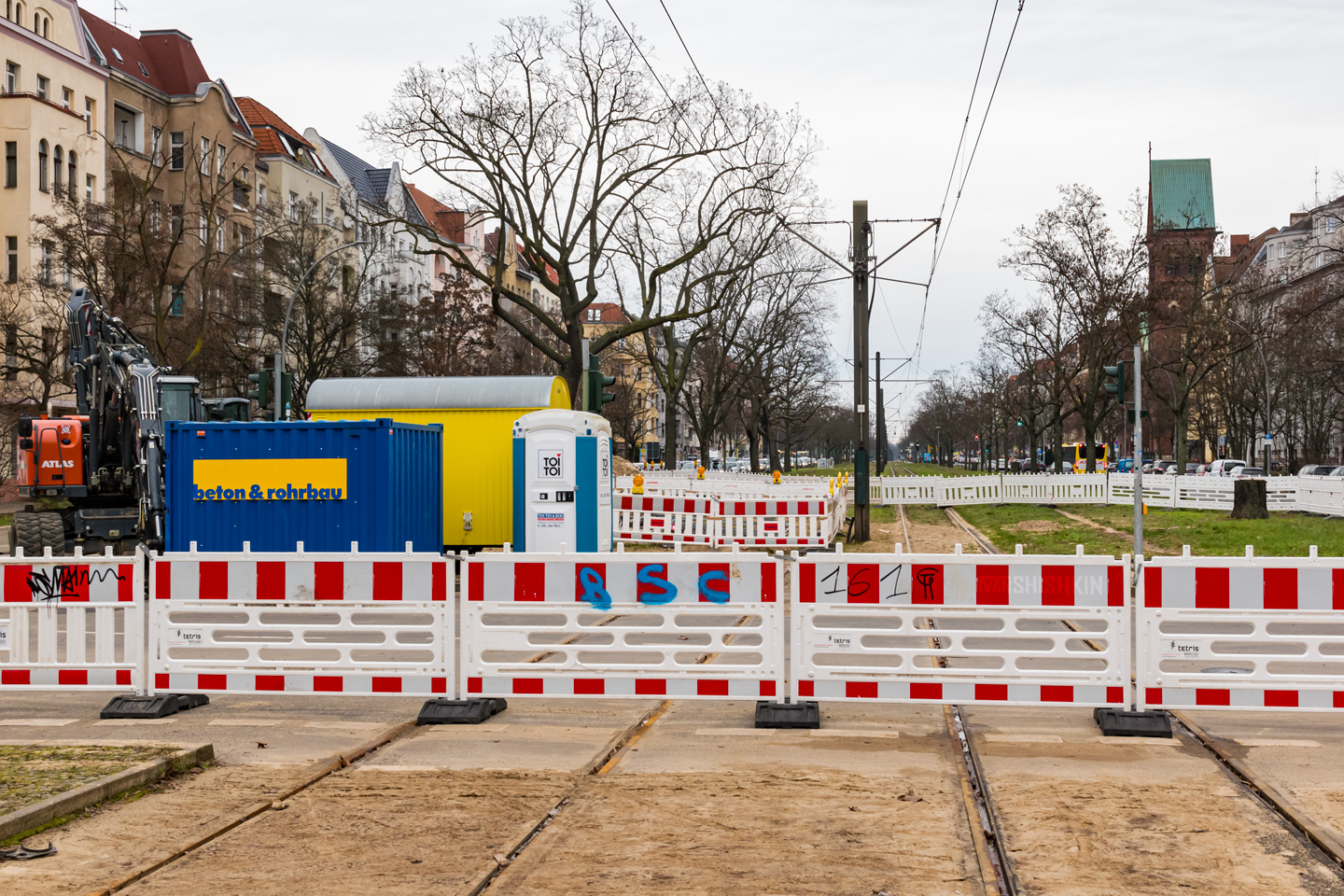 Berlin — Tram — Lines and infrastructure; Berlin — Сonstruction and repair works