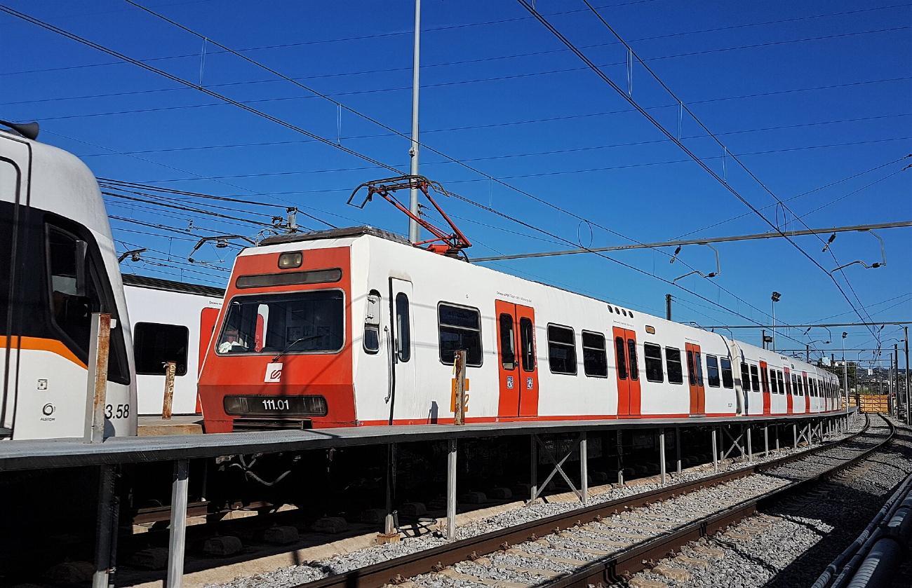 Barcelona, FGC Serie 111 № 111.01; Barcelona — Depots, workshops and maintenance