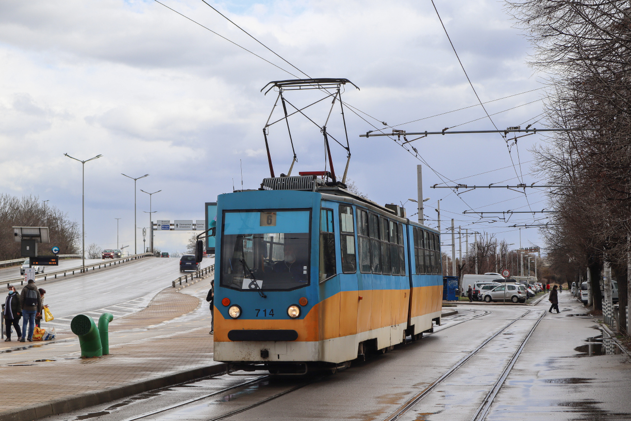 София, Т6М-700 F № 714