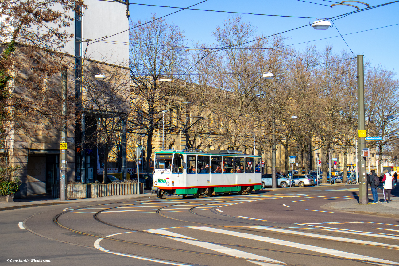 Magdeburg, Tatra T6A2M № 1280; Magdeburg — T6A2-Abschied 28.01.2024