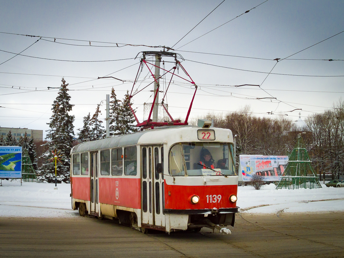 Ульяновск, Tatra T3SU № 1139