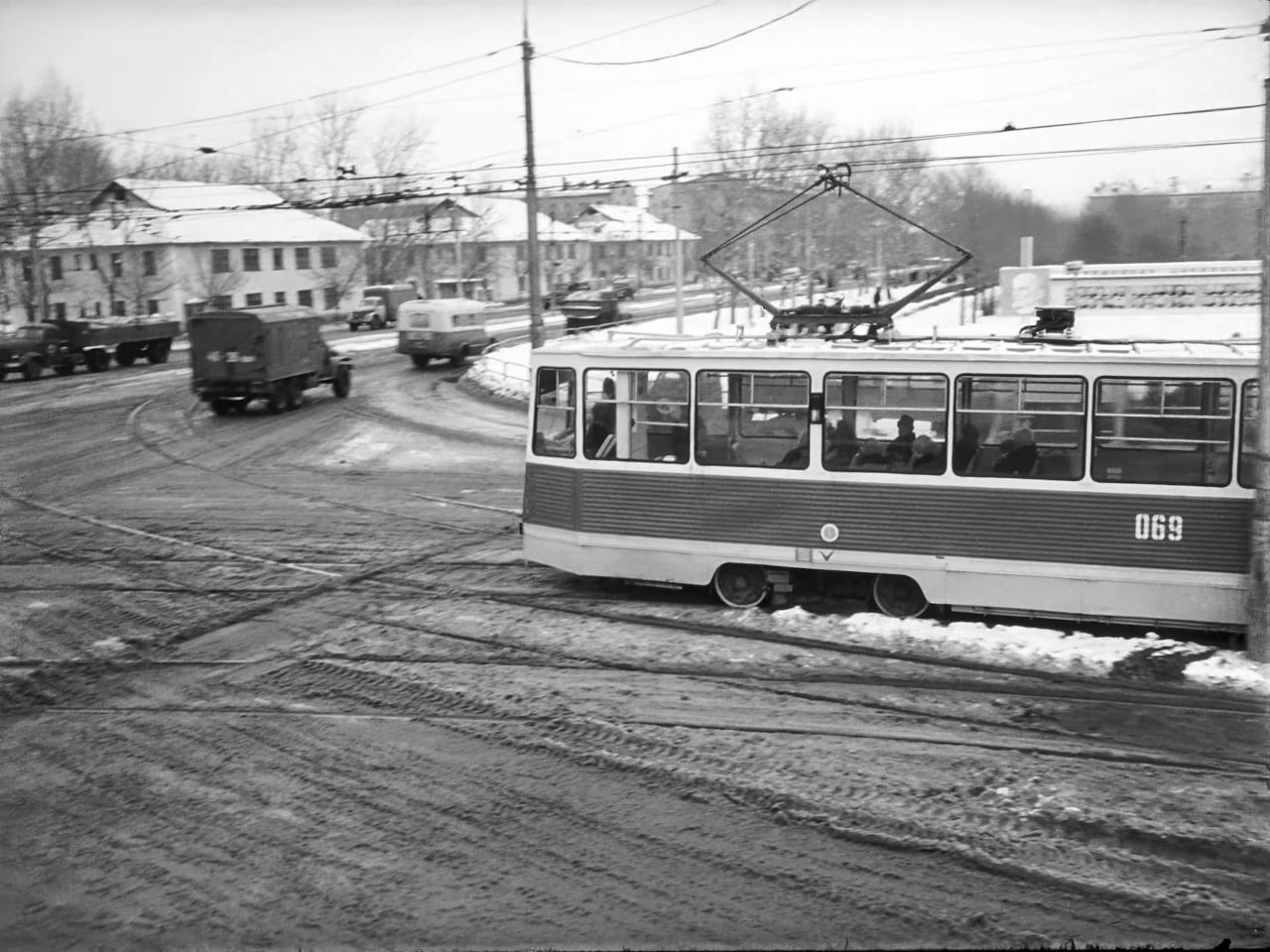 Samara — Historical photos — Tramway and Trolleybus (1942-1991)