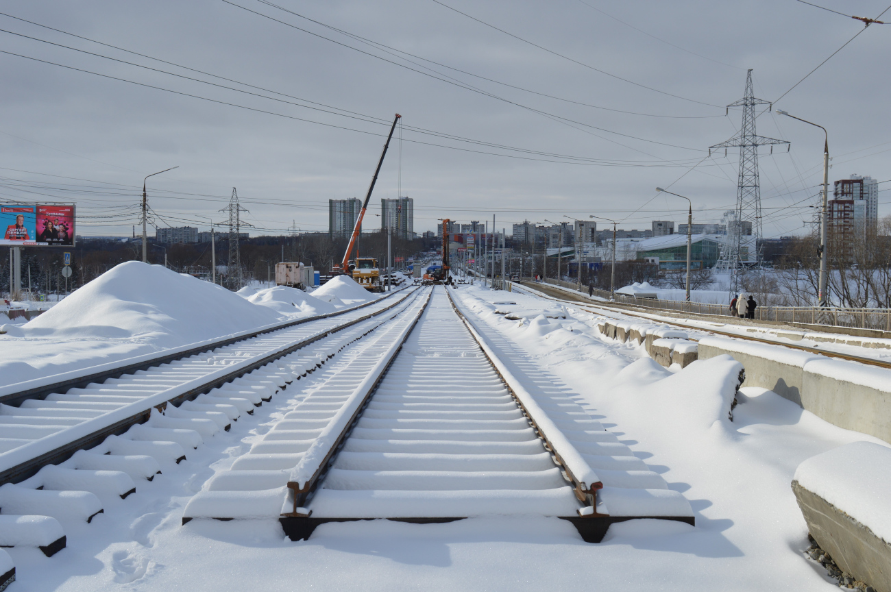 Ulyanovsk — Bridge reconstruction on the Minaev street