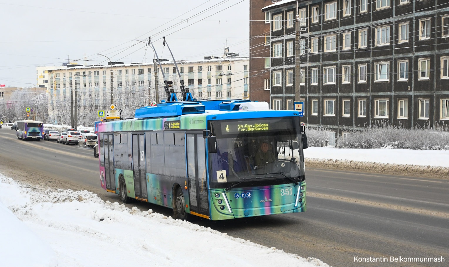 Mourmansk, MAZ-203T20 N°. 351