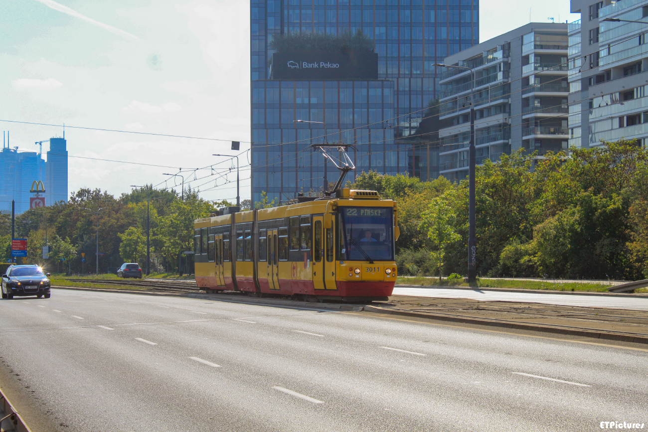 Варшава, Konstal 116Na/1 № 3011