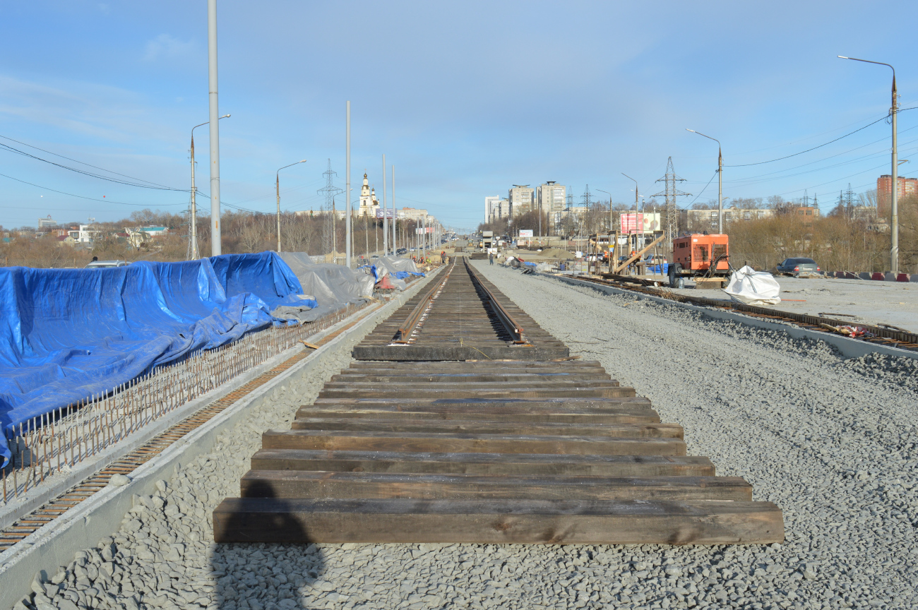 Ulyanovsk — Bridge reconstruction on the Minaev street