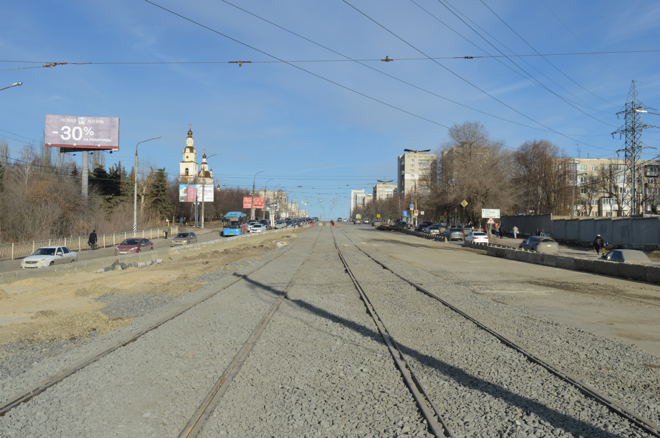 Ulyanovsk — Bridge reconstruction on the Minaev street