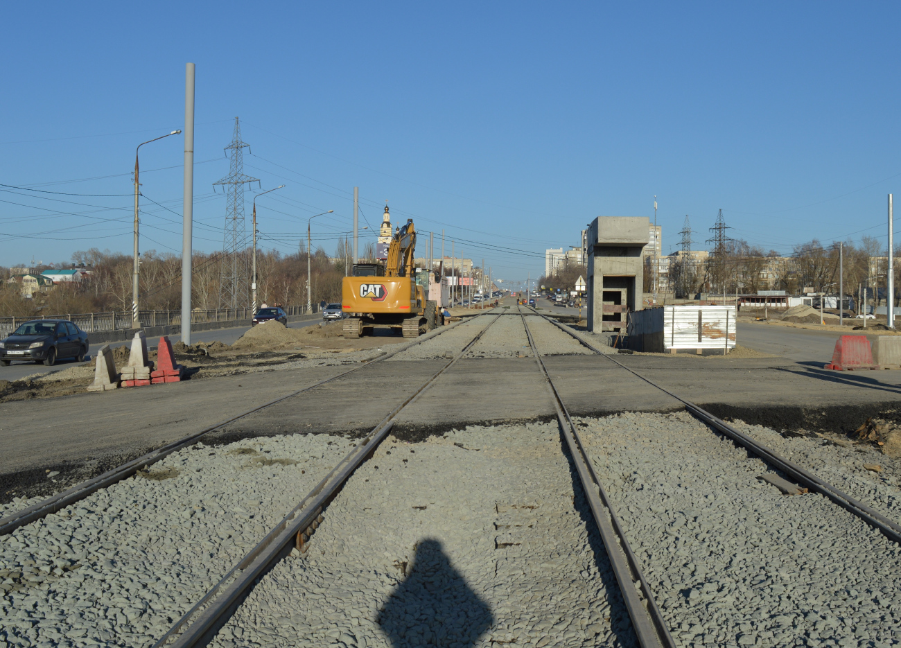 Uljanowsk — Bridge reconstruction on the Minaev street