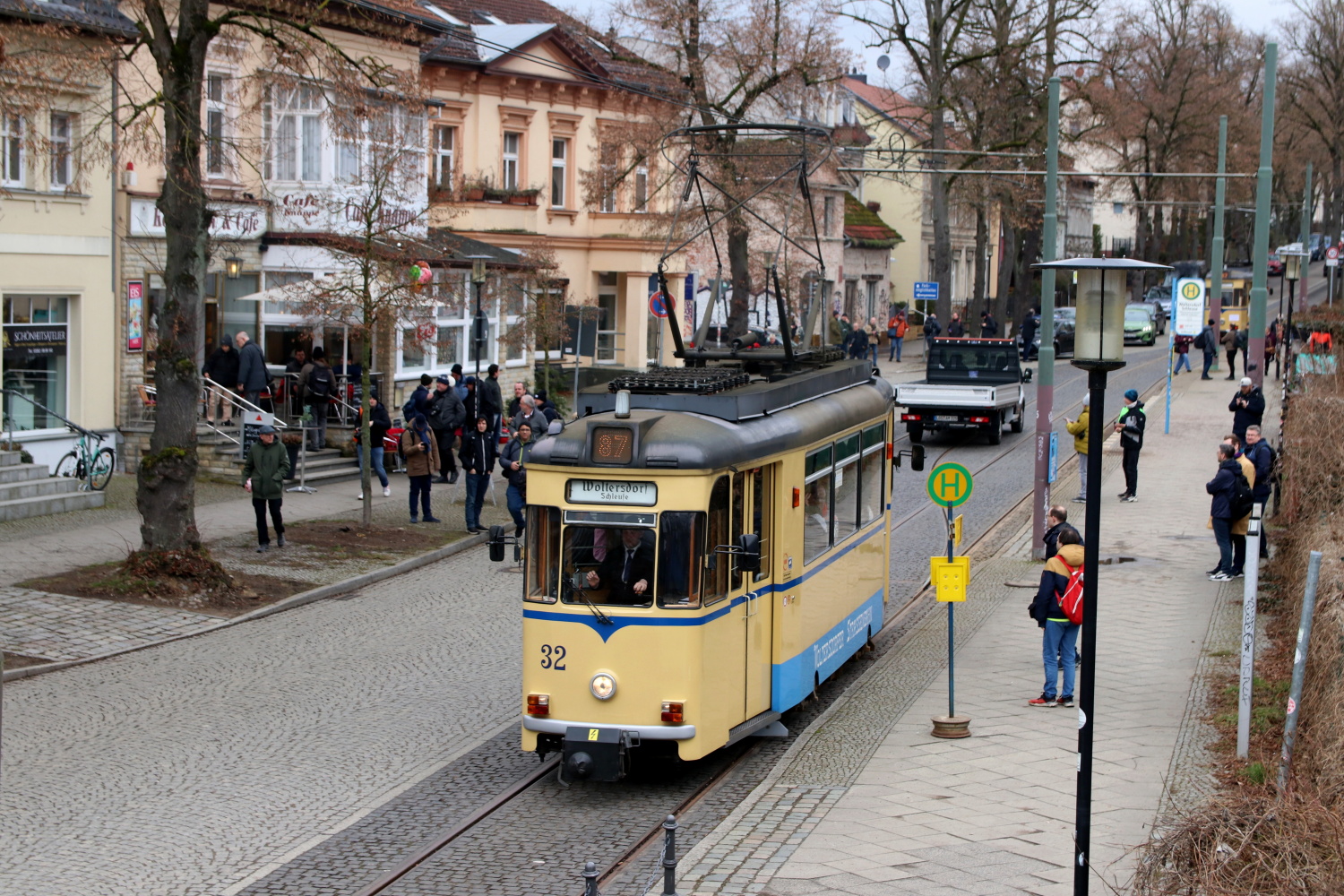 Вольтерсдорф, Gotha T57 № 32; Вольтерсдорф — Официальное прощание с вагонами Гота в регулярной эксплуатации (01.03.2025)