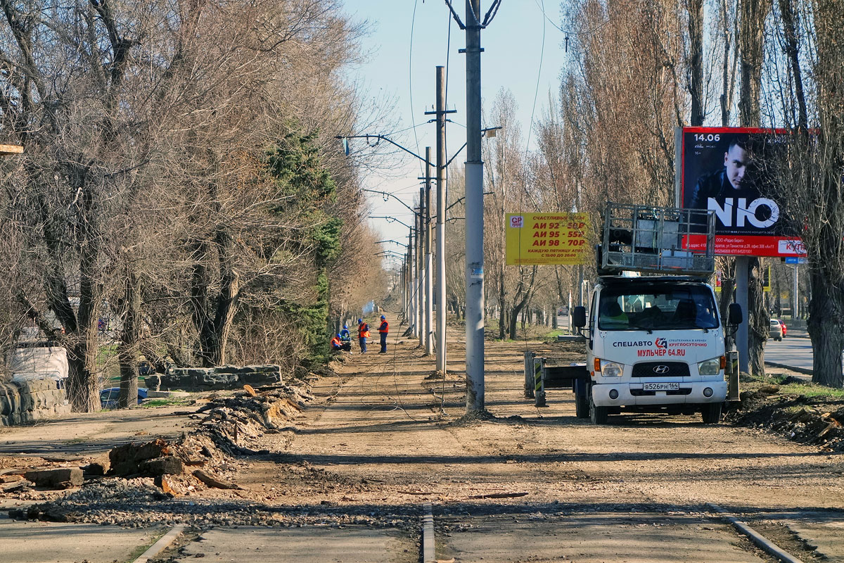 Saratov — Reconstruction of the tram network as part of the implementation of the high—speed tram project — route No. 3