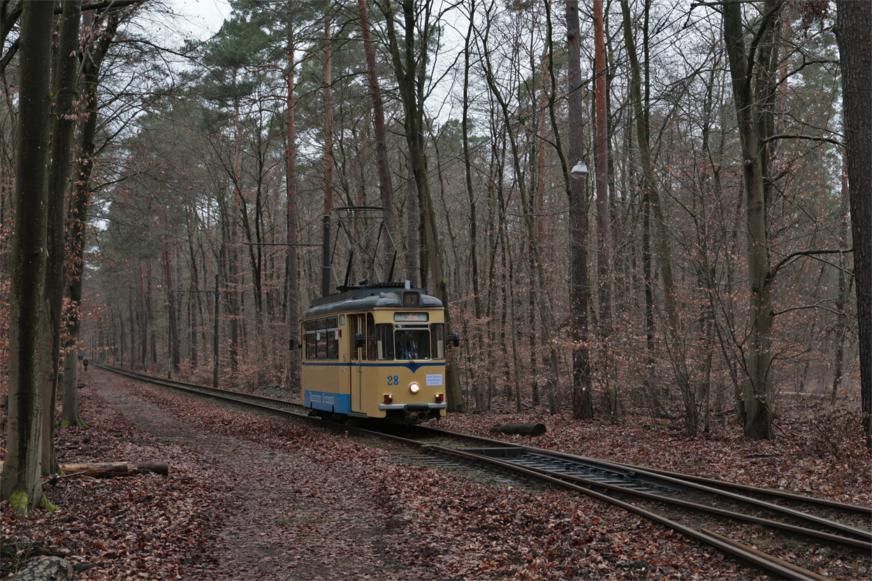 Woltersdorf, Gotha T57 N°. 28; Woltersdorf — Official farewell to the Gotha cars in regular service (01.03.2025)