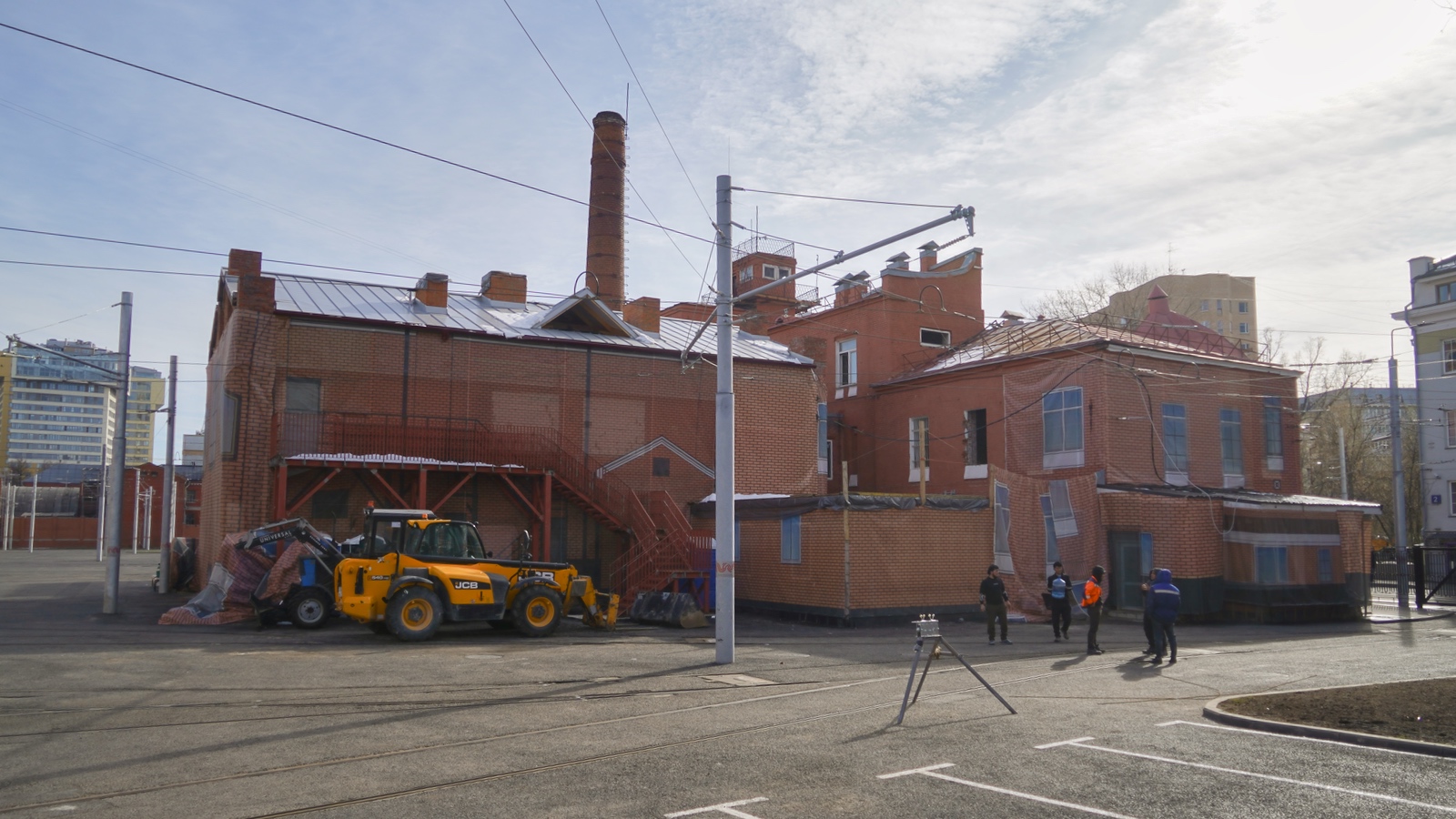 Moskau — Reconstruction of the Apakov tramway depot