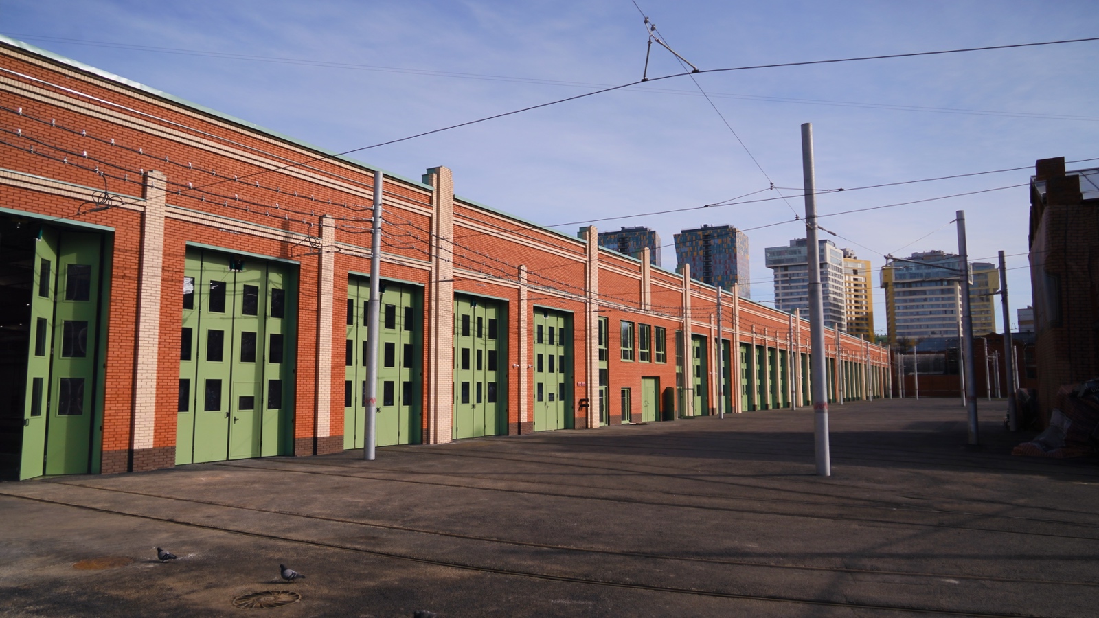 Moskwa — Reconstruction of the Apakov tramway depot