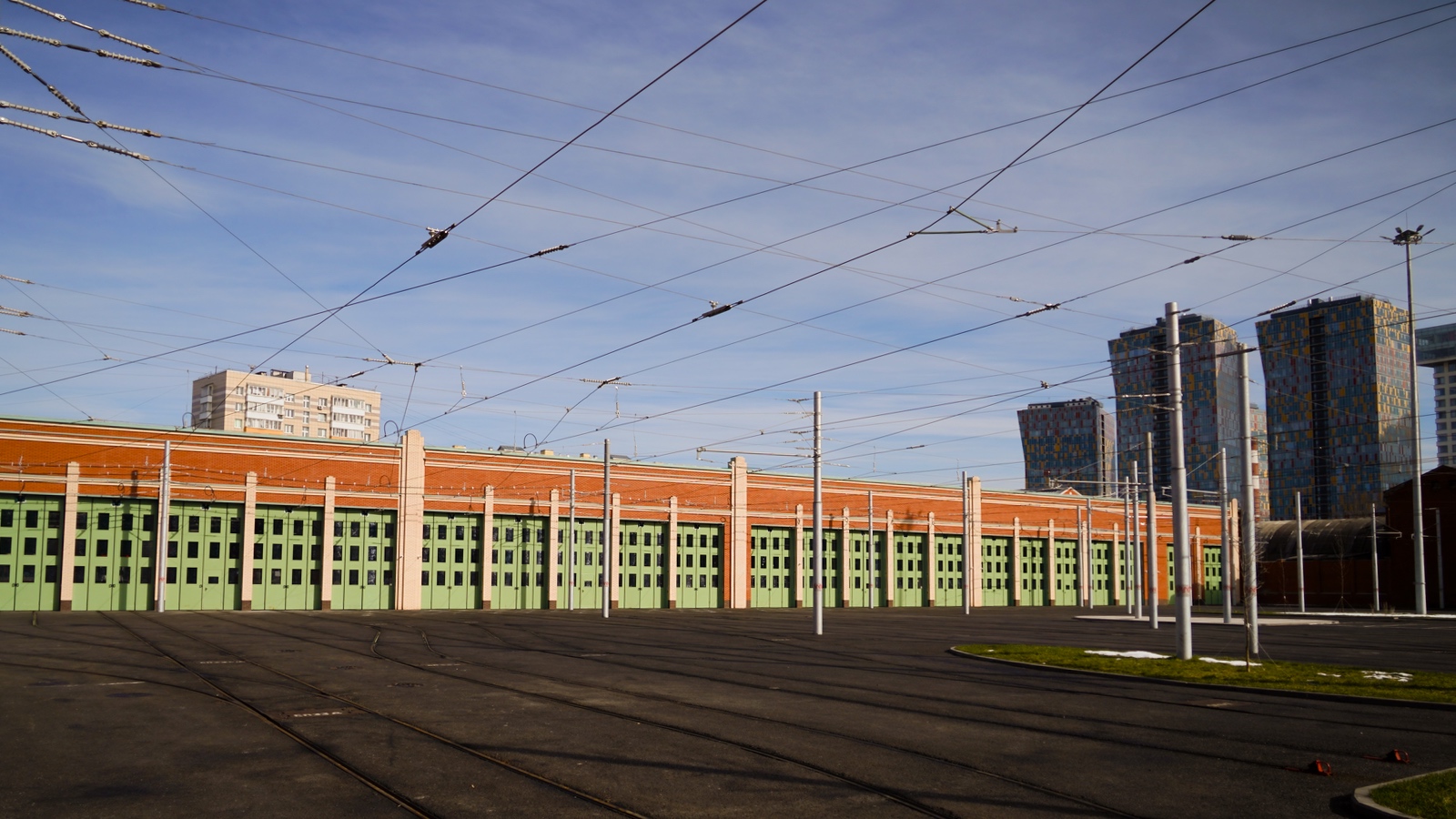 Moskwa — Reconstruction of the Apakov tramway depot