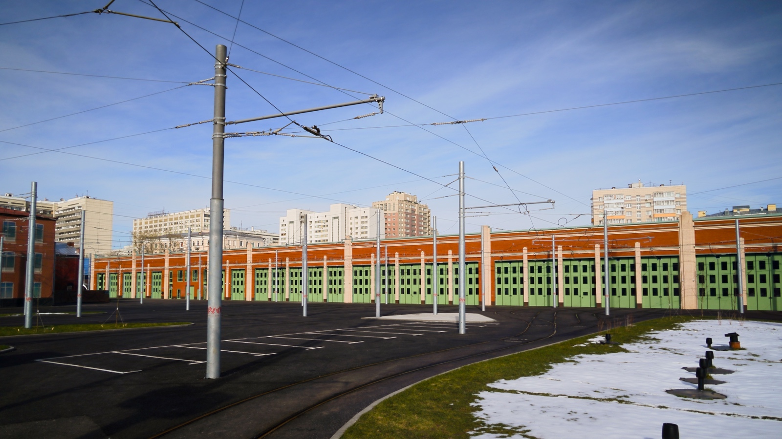 Москва — Реконструкция трамвайного депо имени П.Л. Апакова