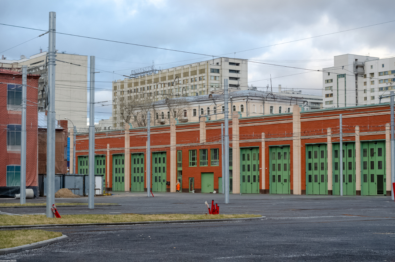 Moscou — Reconstruction of the Apakov tramway depot