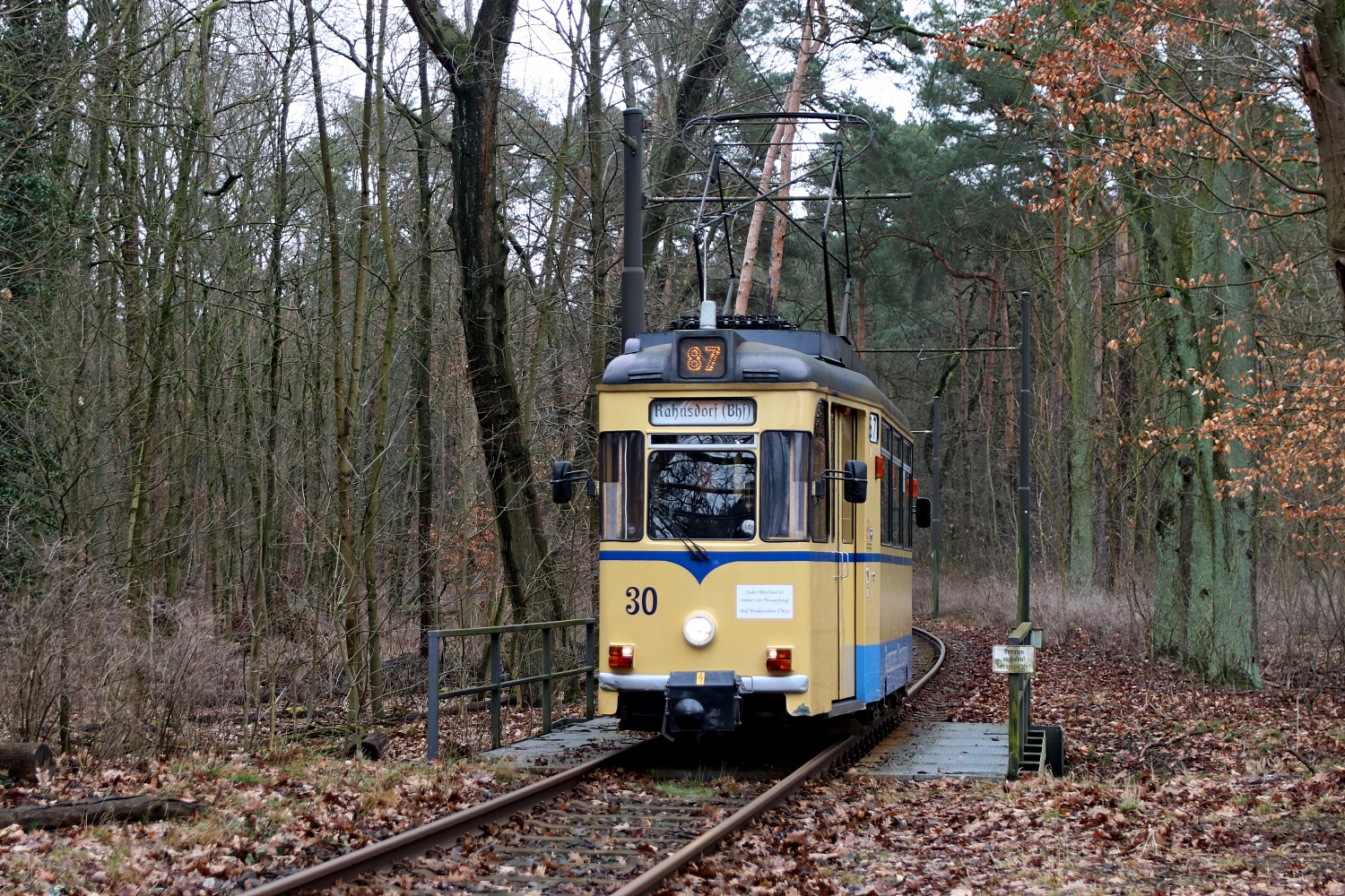 Woltersdorf, Gotha T57 № 30; Woltersdorf — Official farewell to the Gotha cars in regular service (01.03.2025)