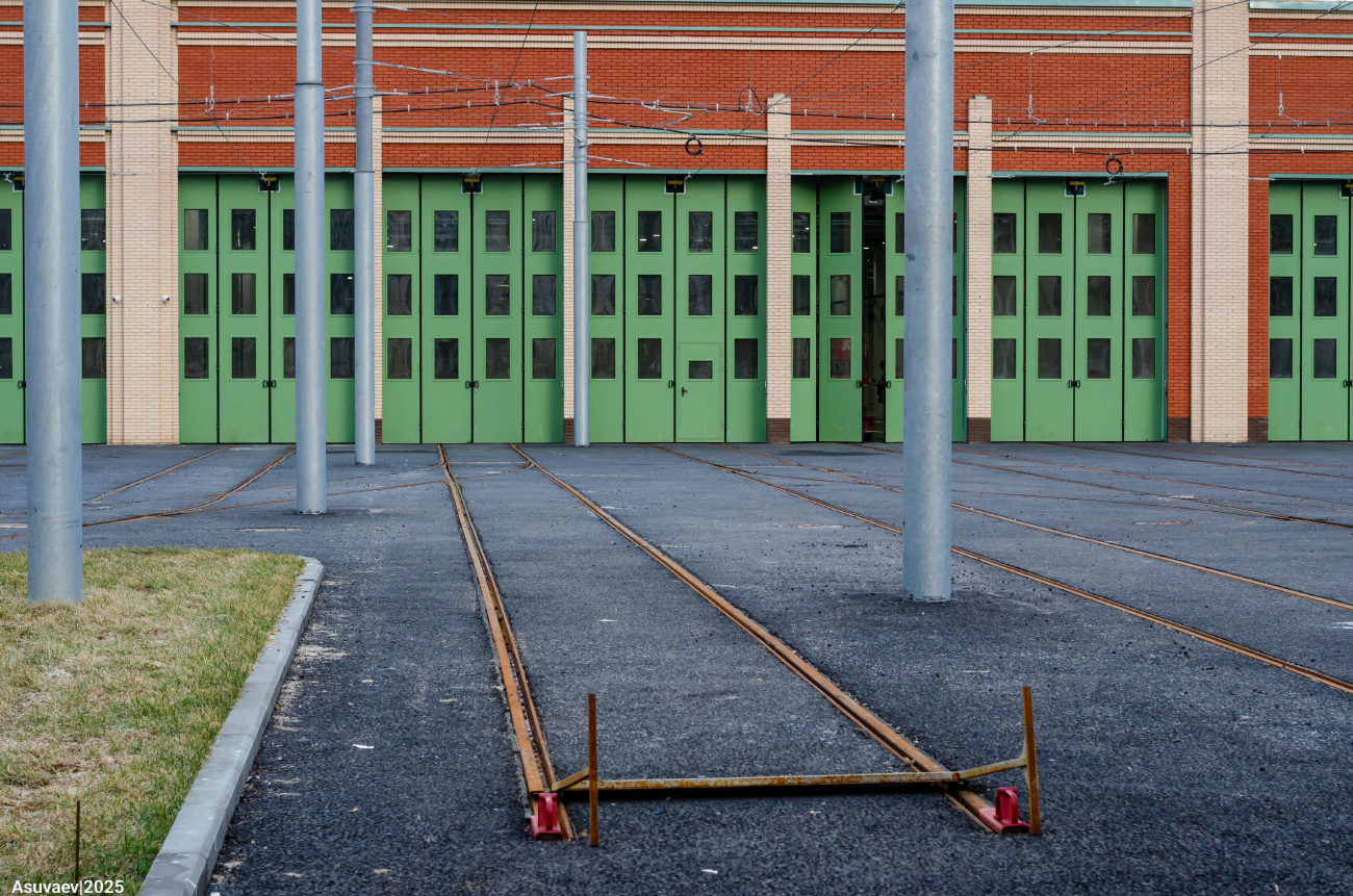 Maskva — Reconstruction of the Apakov tramway depot