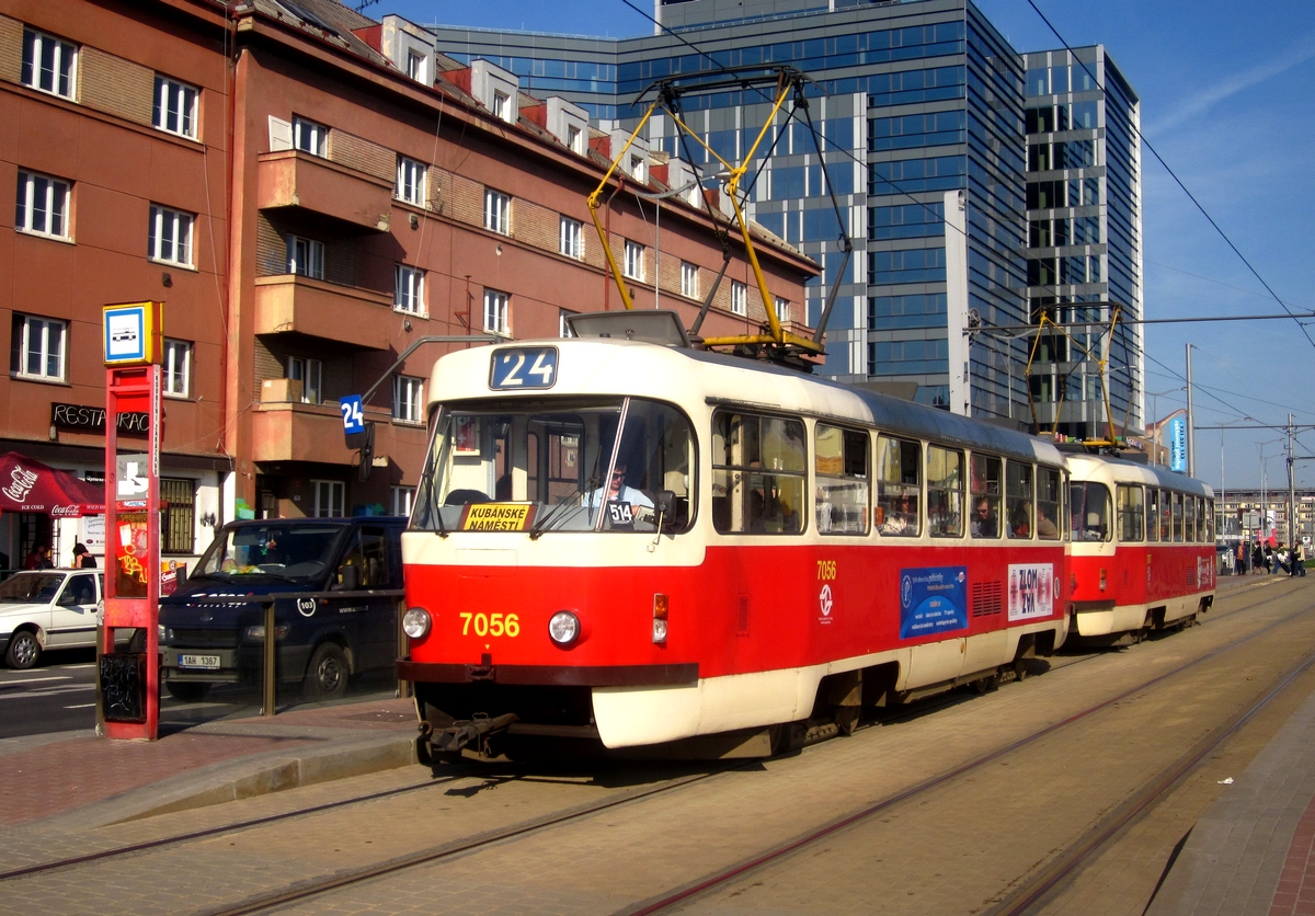 Praha, Tatra T3SUCS nr. 7056