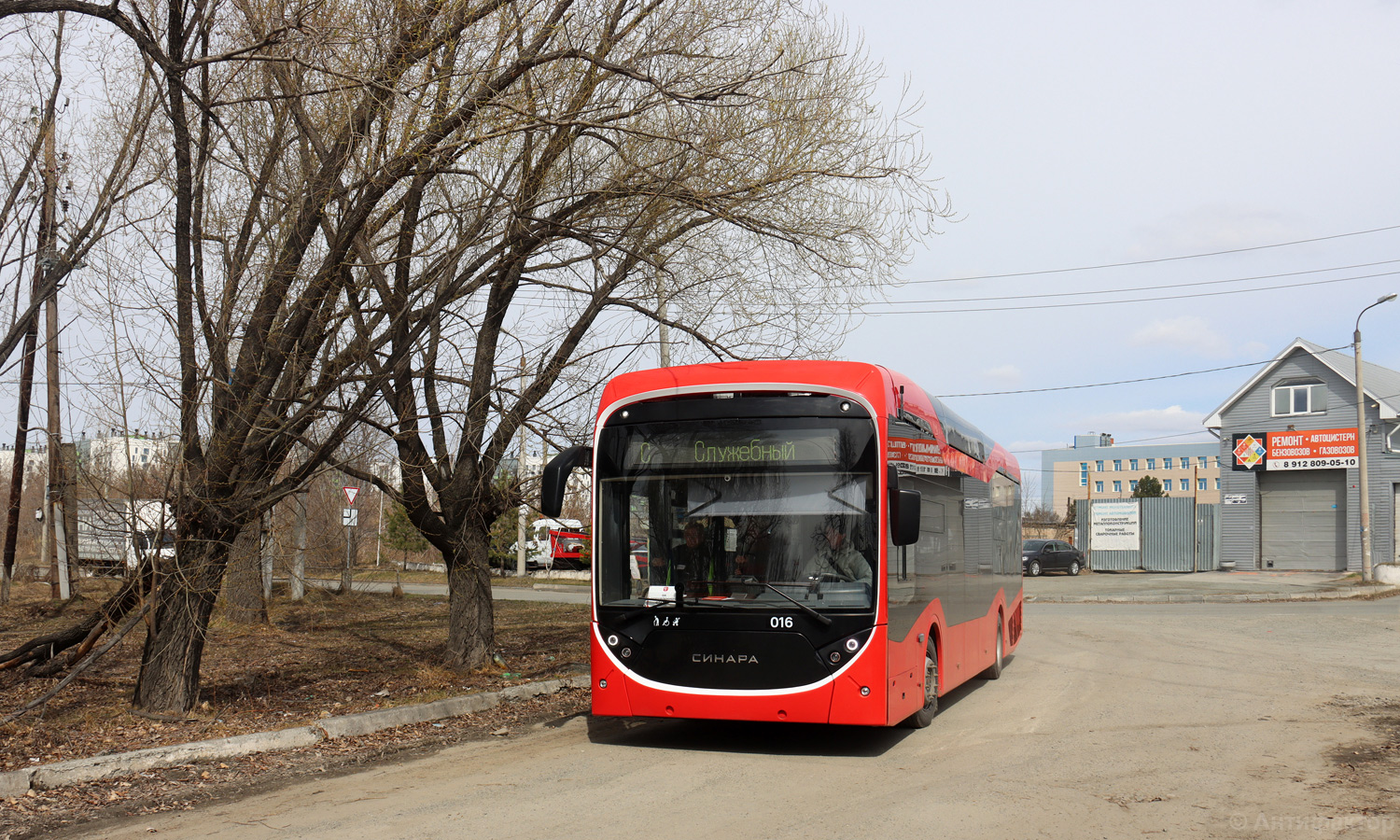 Chelyabinsk, Sinara 6254.00 č. 016; Chelyabinsk — Driving on an autonomous course