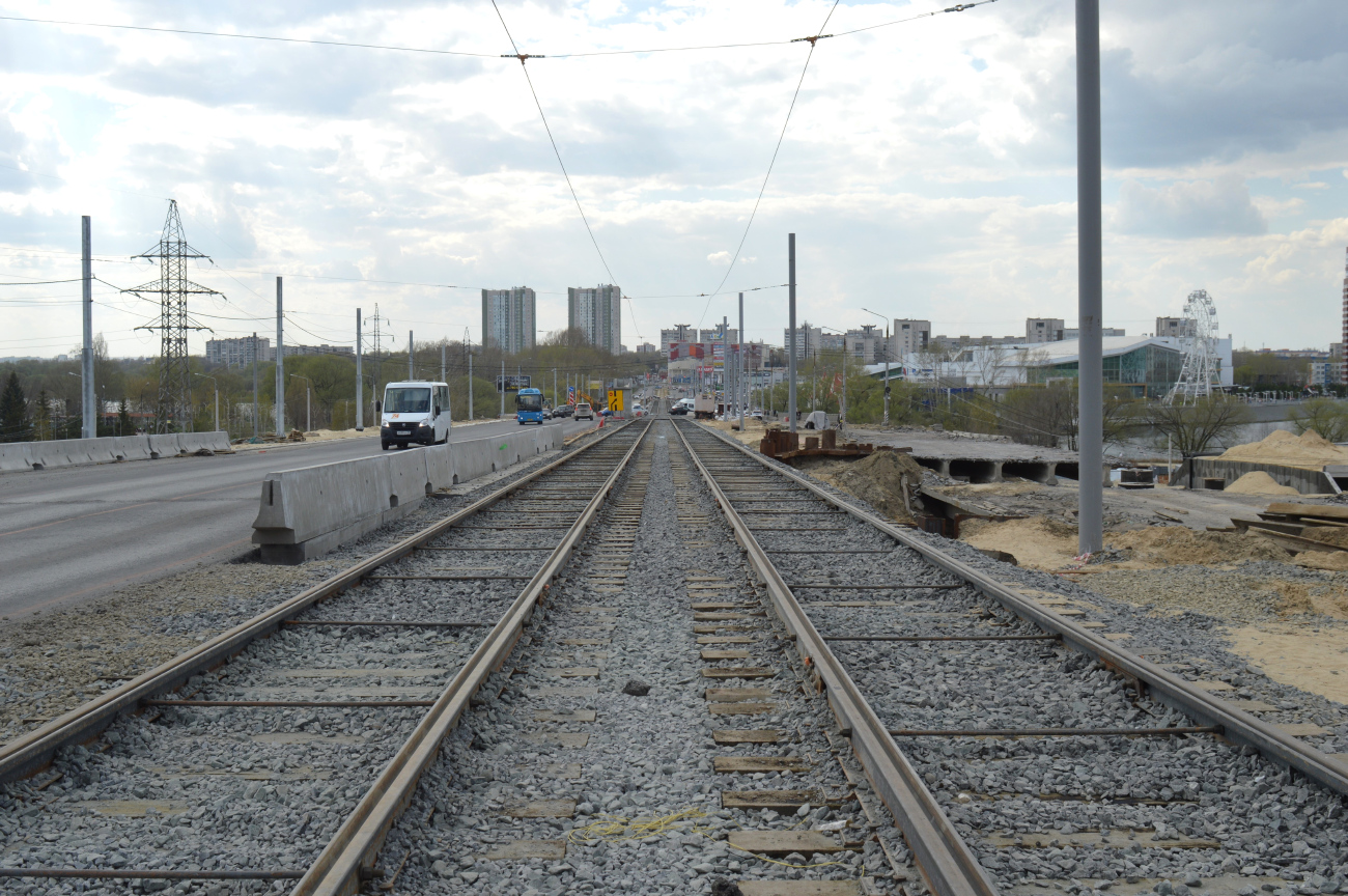 Ulyanovsk — Bridge reconstruction on the Minaev street