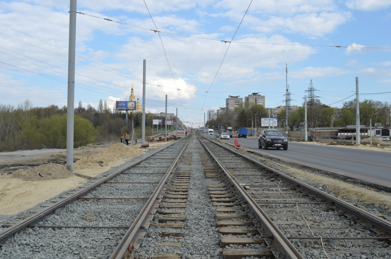 Uljanowsk — Bridge reconstruction on the Minaev street