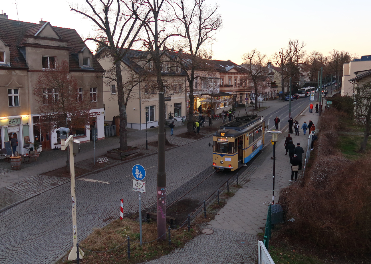 Вольтерсдорф, Gotha T57 № 27; Вольтерсдорф — Официальное прощание с вагонами Гота в регулярной эксплуатации (01.03.2025)