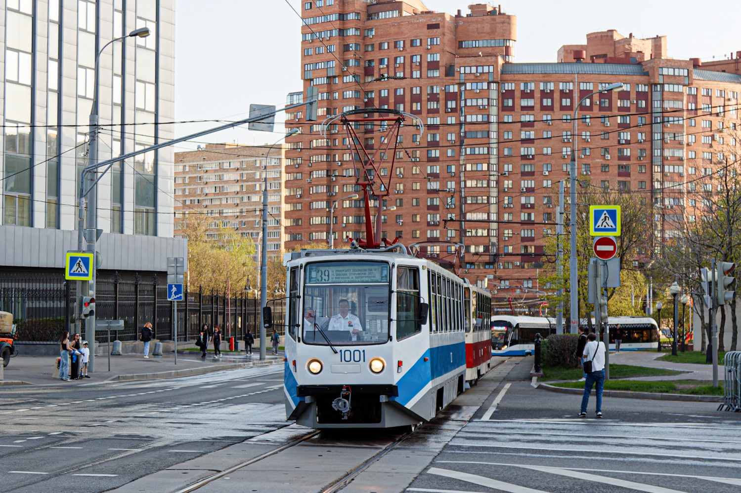 Moskva, 71-608KM č. 1001; Moskva — Celebration of the 126th anniversary of the Moscow Tram (rehearsal of the parade on 04/02/2025, parade and exhibition of trams on 04/19/2025)