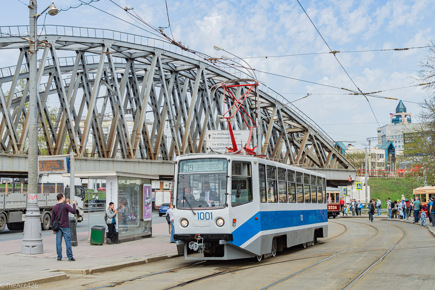 Moskva, 71-608KM č. 1001; Moskva — Celebration of the 126th anniversary of the Moscow Tram (rehearsal of the parade on 04/02/2025, parade and exhibition of trams on 04/19/2025)