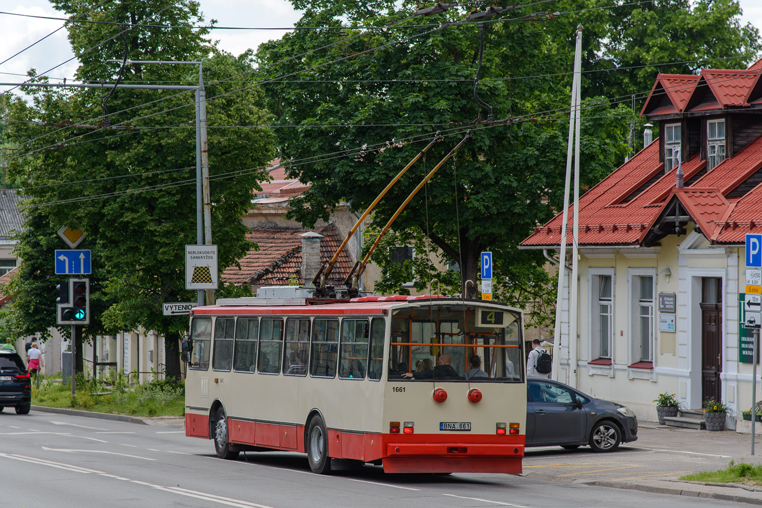 Vilnius, Škoda 14Tr17/6M nr. 1661